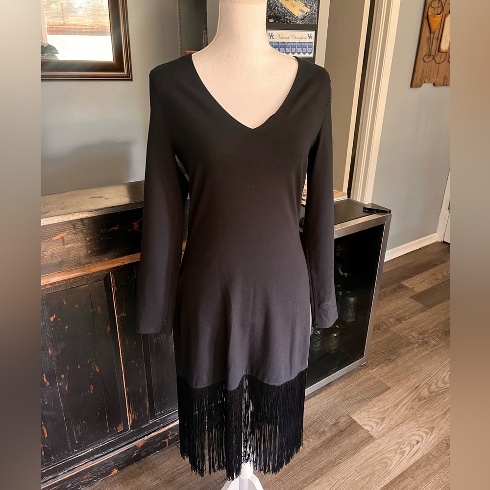 Fun fringe dress